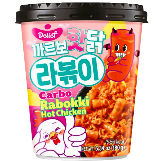 Creamy and spicy Korean mix - Delief Rabokki Carbo Buldak