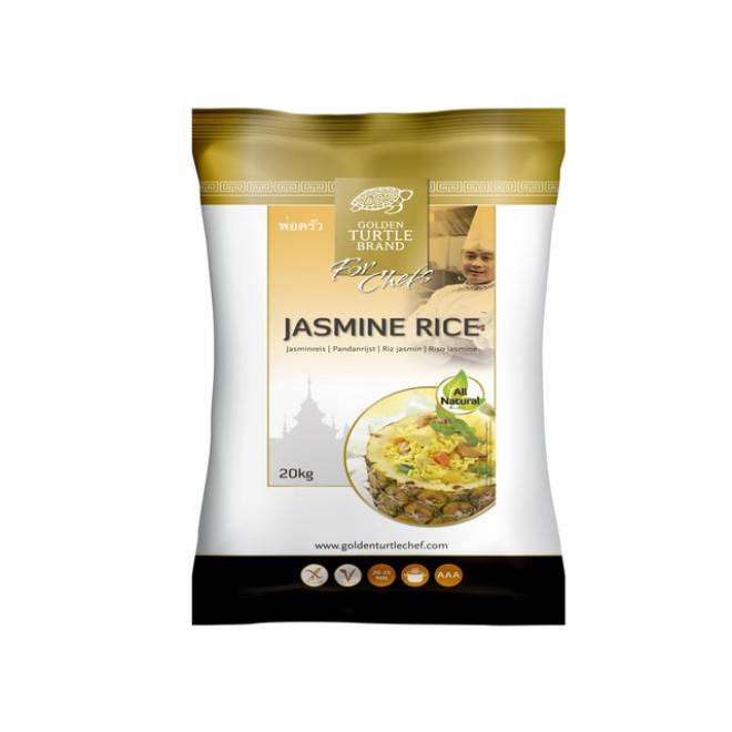 Jasmine rice - Thai - Golden Turtle 20kg